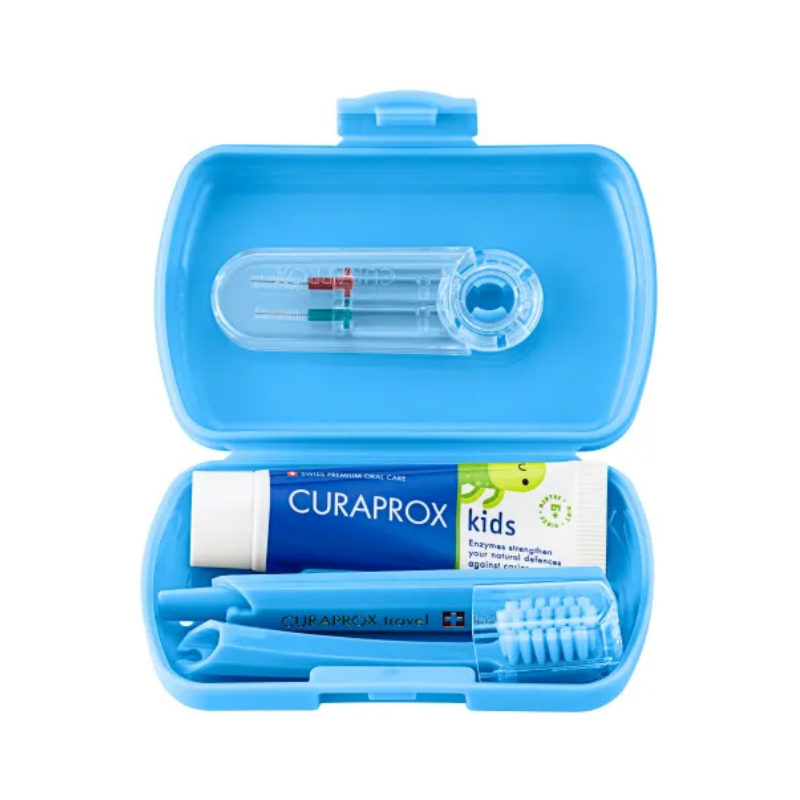 Curaprox Kit de Viagem Kids Azul