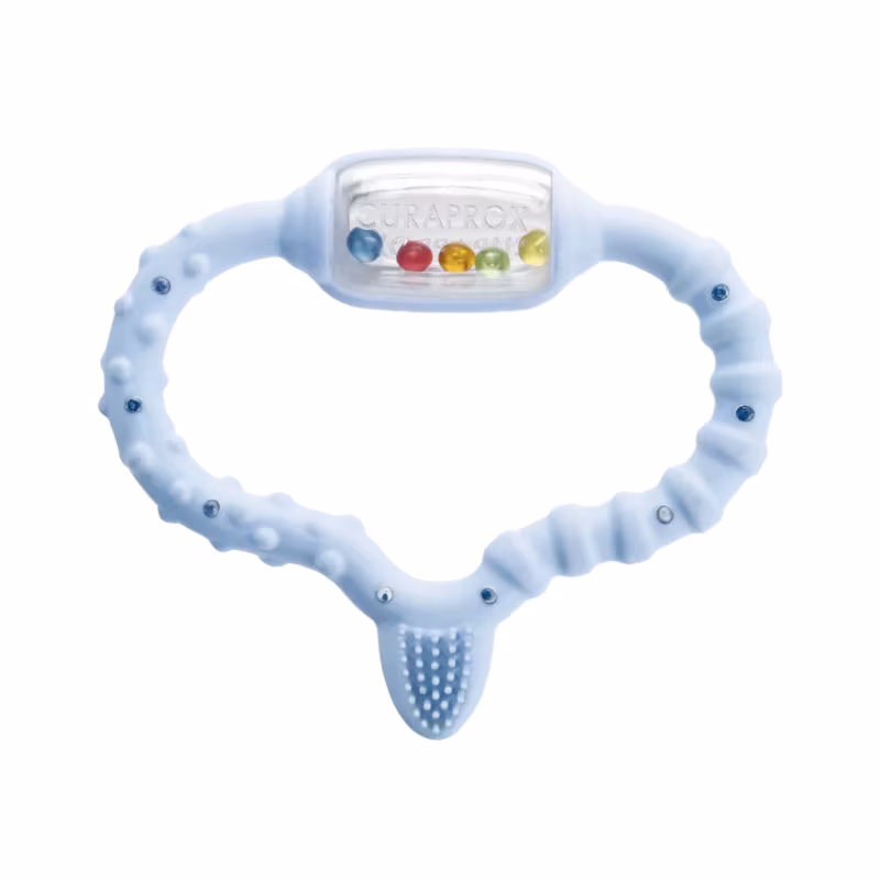 Curaprox Baby Anneau de Dentition Bleu