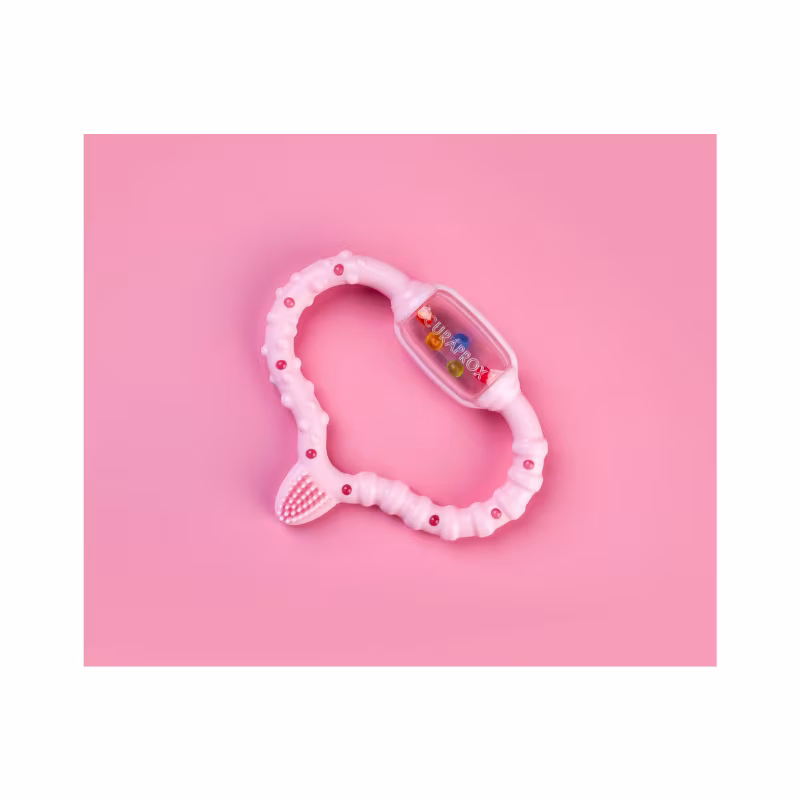 Curaprox Baby Teething Ring Pink