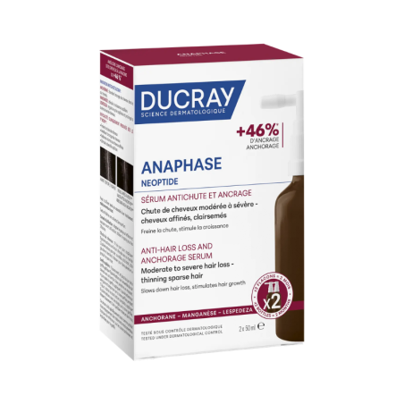 Ducray Anaphase Neoptide Anticaída y Anclaje Sérum 2x50ml