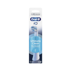 Oral-B iO Ultimate Clean Recambios Blanco 2 unidades