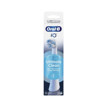 Oral-B iO Ultimate Clean Recharge Blanc 2 unités