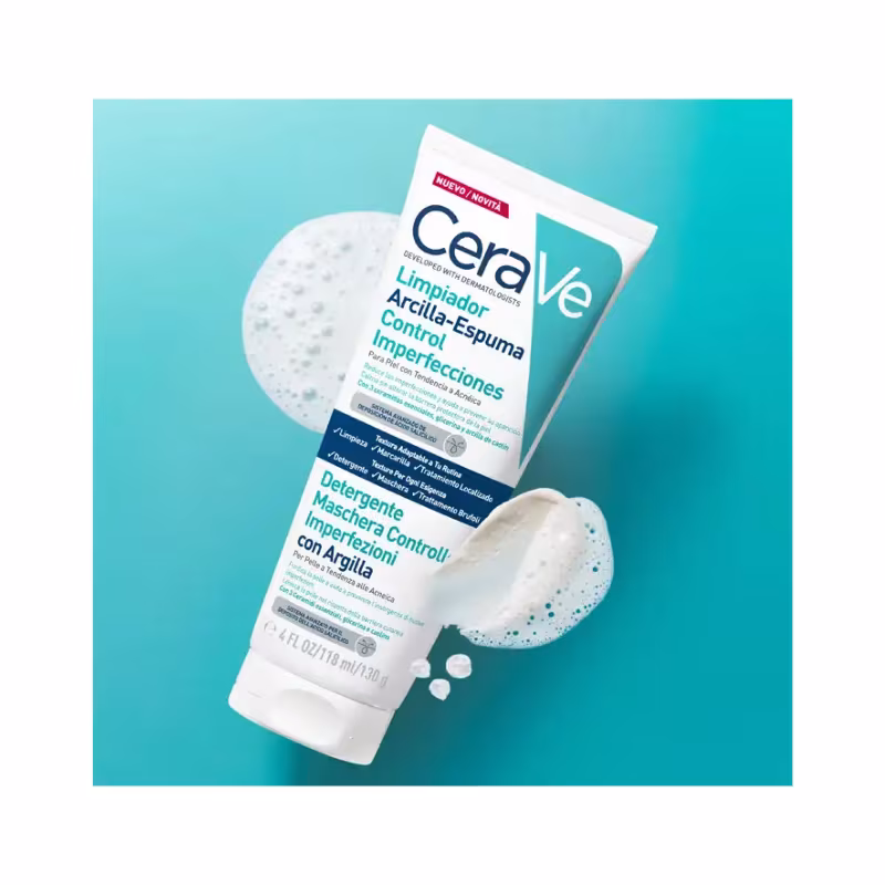 CeraVe Blemish Clay-To-Foam Cleanser 118ml