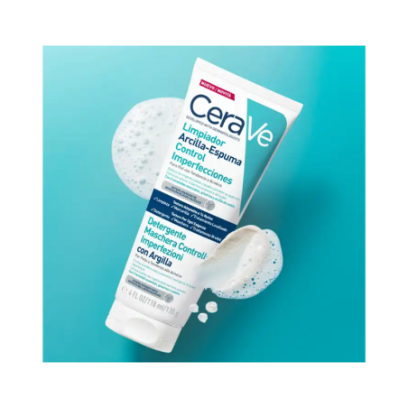 CeraVe Limpiador Arcilla-Espuma Control Imperfecciones 118ml