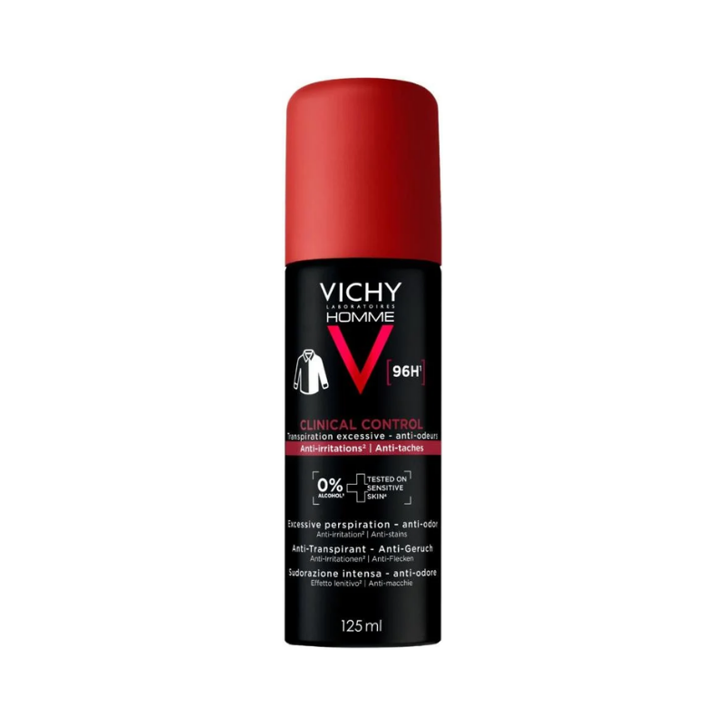 Vichy Homme Clinical Control 96h Spray 125ml