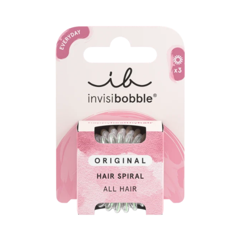 Invisibobble Original Elastic Crystal Clear 3 units
