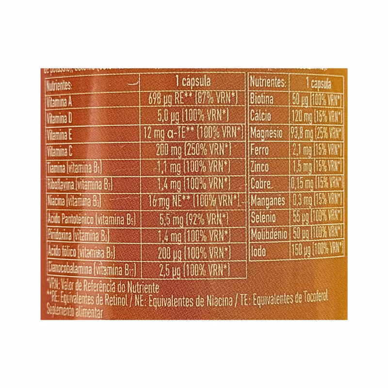 PharmaKern Multivitamines et Minéraux 60 capsules