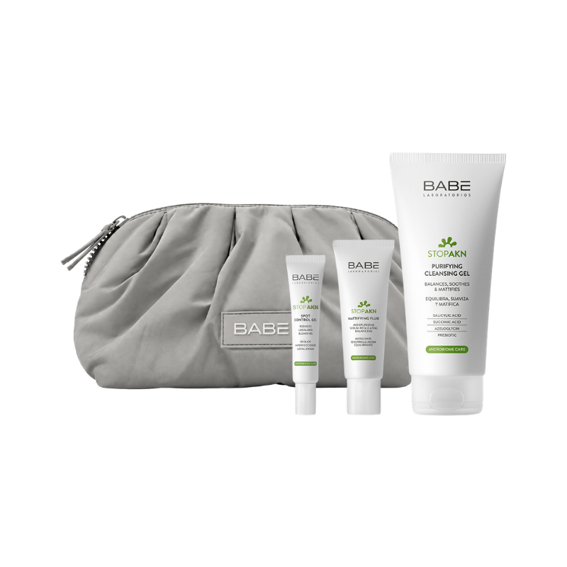 Babé Stop AKN Cuidado Piel Grasa y con Tendencia al Acné Pack