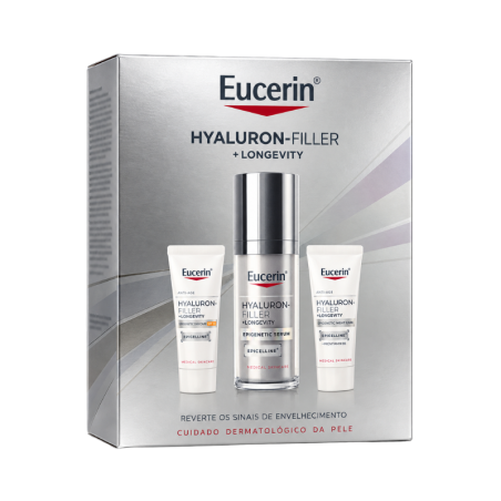 Eucerin Hyaluron-Filler + Longevity Epigenetic Serum Pack