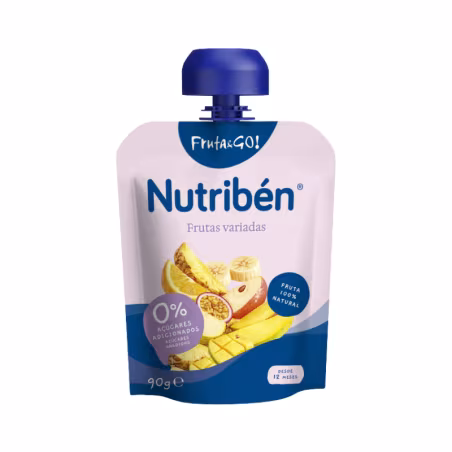 Nutribén Fruta & Go Frutas Variadas 90g