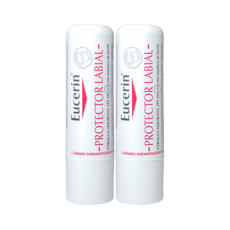 Eucerin pH5 Lip Active Baume à Lèvres Hydratant SPF20 2x4,8g
