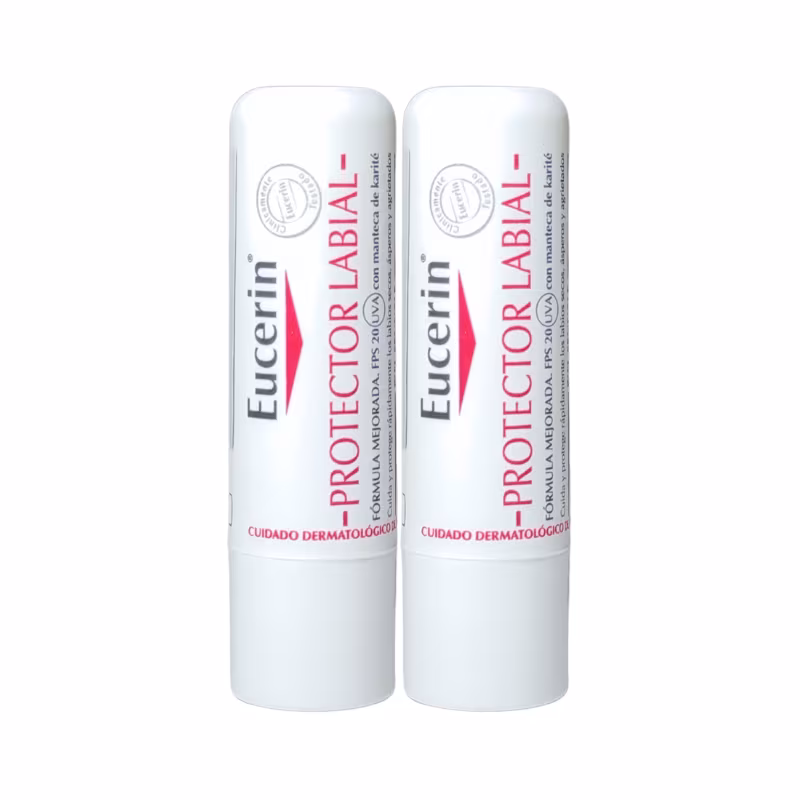 Eucerin pH5 Lip Active Stick Labial Hidratante FPS20 2x4,8g