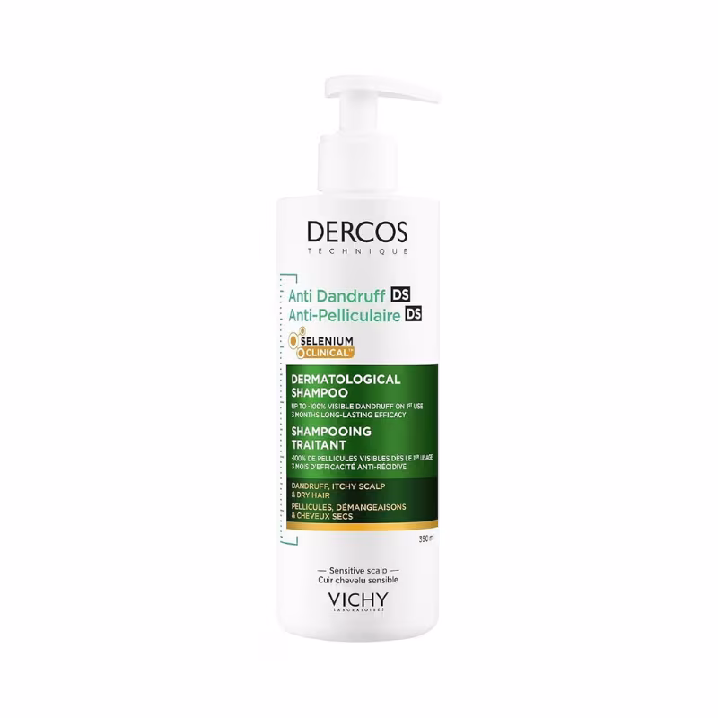 Dercos Anticaspa DS Champú Cabello Seco 390ml