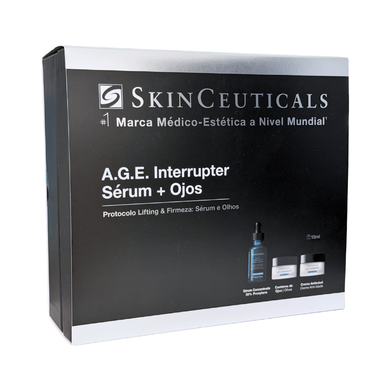 SkinCeuticals Age Interrupter Serum + Age Advanced Eye Gift Set