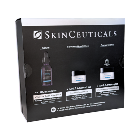 SkinCeuticals HA Intensifier Multi-Glycan + Age Advanced Eye Gift Set
