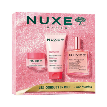Nuxe Icónicos en Rosa Set de Regalo