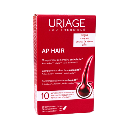 Uriage AP Hair Complemento Alimenticio Anticaída 30 comprimidos