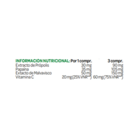 Arkovox Propolis + Vitamine C Miel et Citron 24 comprimés