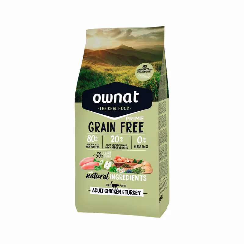 Ownat Grain Free Prime Cat Adult 400g