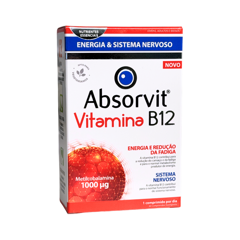 Absorvit Vitamin B12 60 chewable tablets