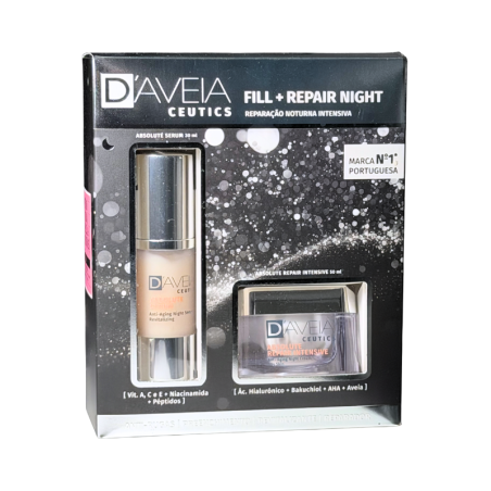 D'Aveia Ceutics Fill + Repair Night Coffret
