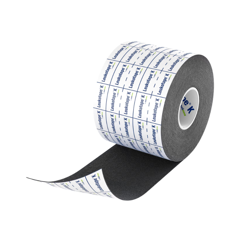 Leukotape K Sports Edition Bande de Kinésiologie 5cm x 5m Noire