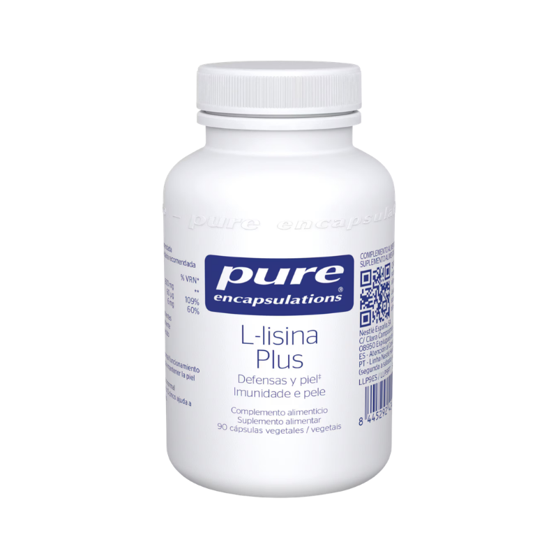 Pure Encapsulations L-Lysine Plus 90 vegetable capsules