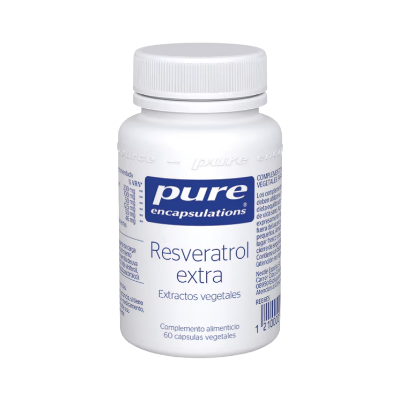 Pure Encapsulations Resveratrol Extra 60 cápsulas vegetales