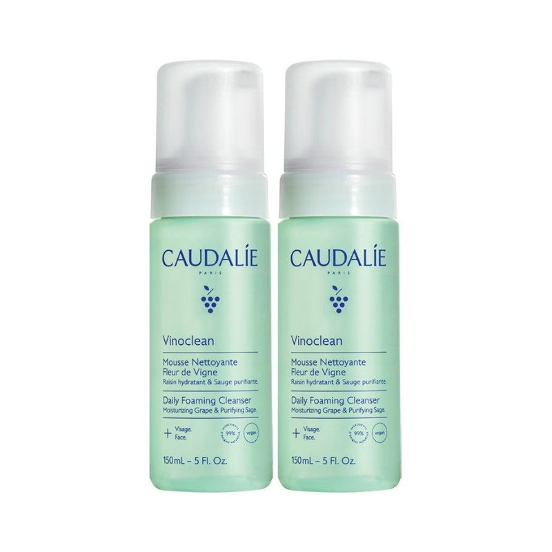 Caudalie Vinoclean Espuma Limpiadora 2x150ml