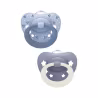 Nuk First Choice Classic Day & Night Sucette 0-6m Bleue 2 unités