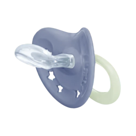 Nuk First Choice Classic Day & Night Sucette 18-36m Bleue 2 unités