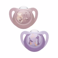 Nuk First Choice Sucette 6-18m Singe/Kangourou 2 unités