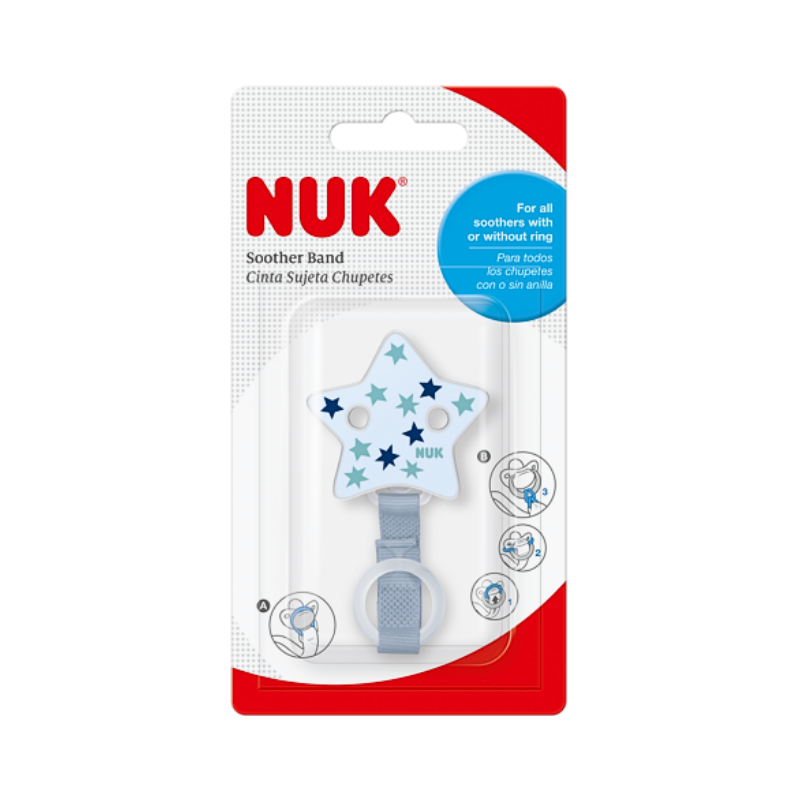 Nuk Fita para Chupeta Duo Estrela