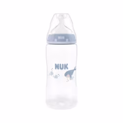 Nuk First Choice Biberón 3m+ Flujo M Azul 300ml