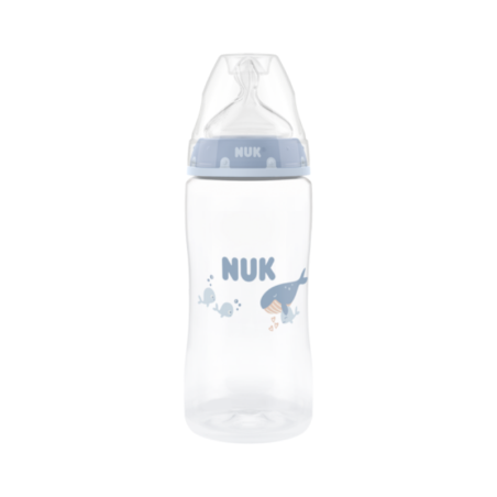 Nuk First Choice Biberon 3m+ Débit M Bleu 300ml