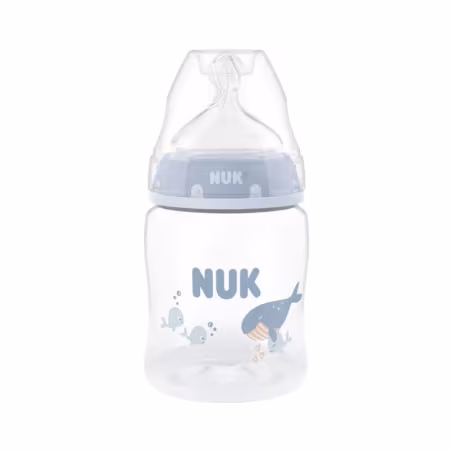 Nuk First Choice Biberão 0m+ Fluxo S Azul 150ml