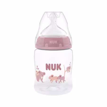 Nuk First Choice Biberon 0m+ Débit S Rose 150ml