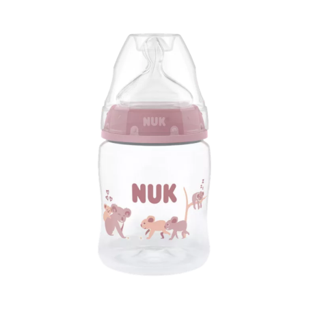 Nuk First Choice Biberón 0m+ Flujo S Rosa 150ml