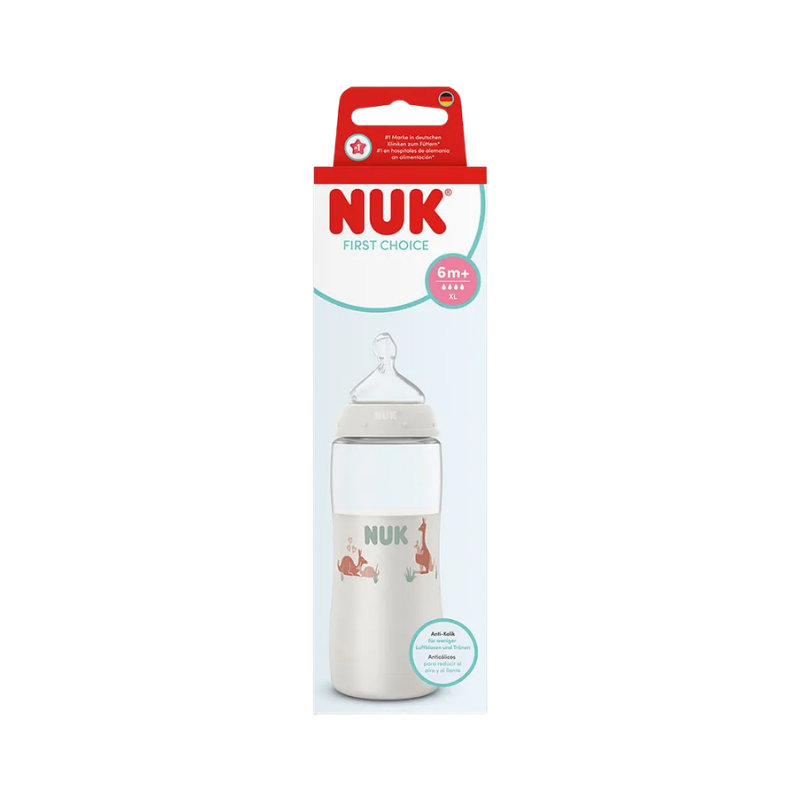 Nuk First Choice Baby Bottle 6m+ Flow XL White 360ml