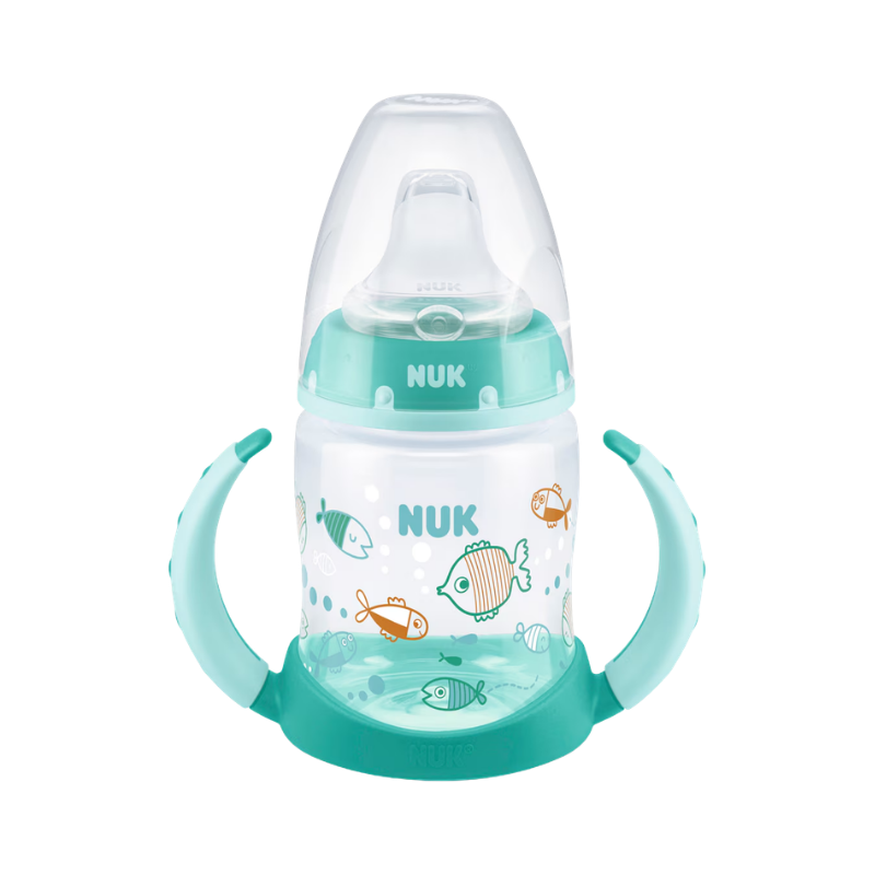 Nuk First Choice Biberão de Aprendizagem Bocal Macio 6-18m Turquesa 150ml