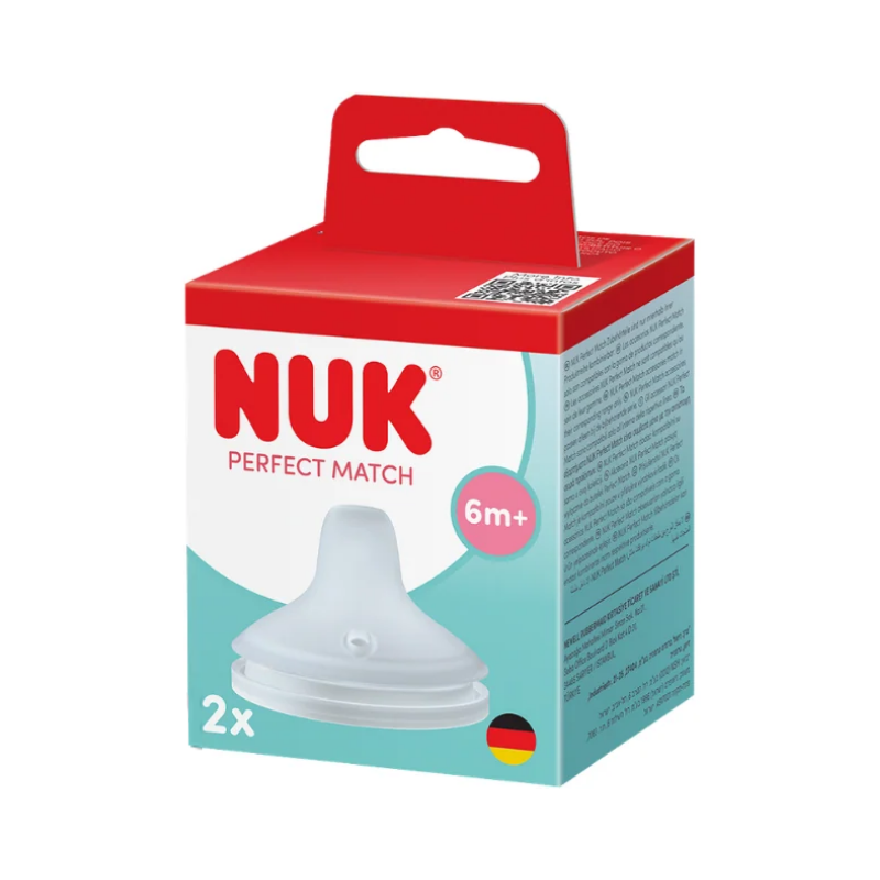 Nuk Perfect Match Boquilla de Repuesto 6m+ 2 unidades