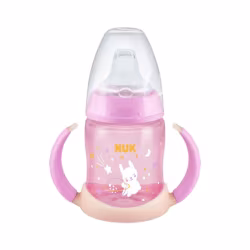 Nuk First Choice Biberón de Aprendizaje Boquilla Suave 6-18m Rosa 150ml