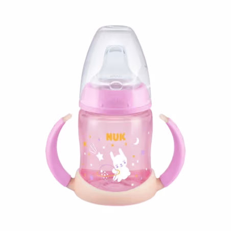 Nuk First Choice Biberón de Aprendizaje Boquilla Suave 6-18m Rosa 150ml