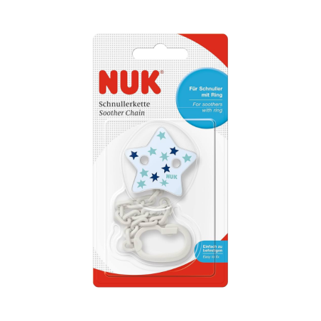 Nuk Cadena de Chupetes Estrella