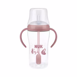 Nuk Perfect Match Learner Bottle with Straw 8m+ Pink 260ml