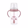 Nuk Perfect Match Biberão de Aprendizagem com Palhinha 8m+ Rosa 260ml