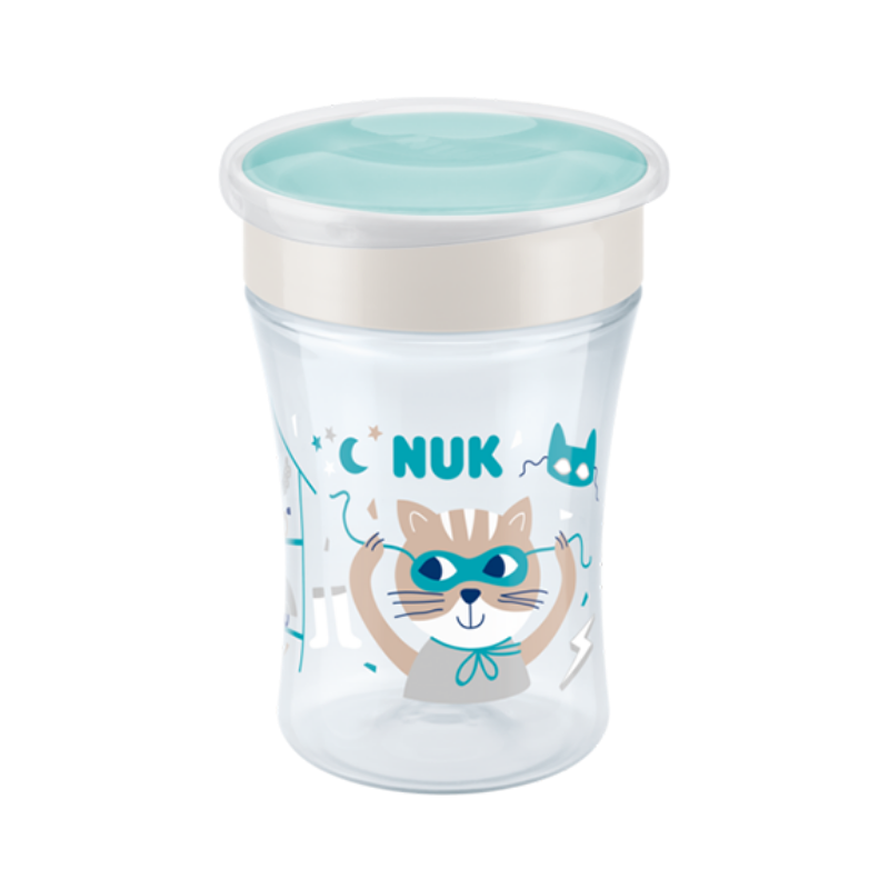 Nuk Magic Cup Vaso de Aprendizaje con Tapa 8m+ Gato 230ml