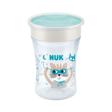 Nuk Magic Cup Evolution Cup with Lid 8m+ Cat 230ml