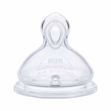 Nuk First Choice Tétine en Silicone 0m+ Débit S 2 unités