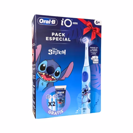 Oral-B iO Kids Brosse à Dents Électrique 6+ Ans Stitch Pack